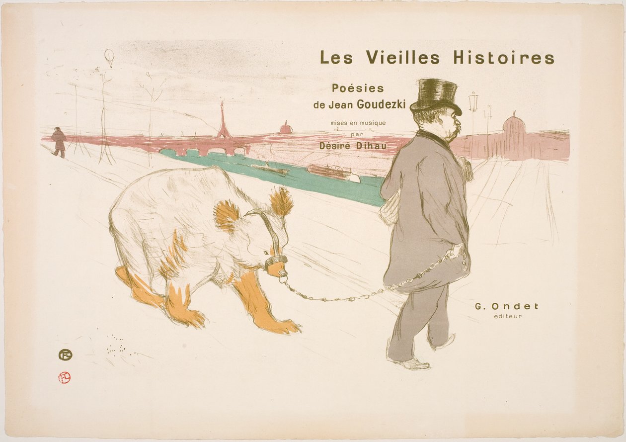 Stare historie, okładki autorstwa Henri de Toulouse Lautrec