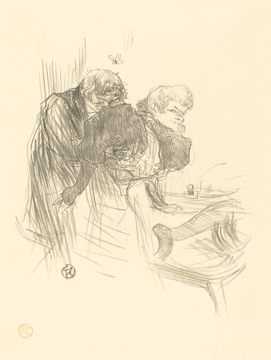 Stare motyle, 1895. autorstwa Henri de Toulouse Lautrec