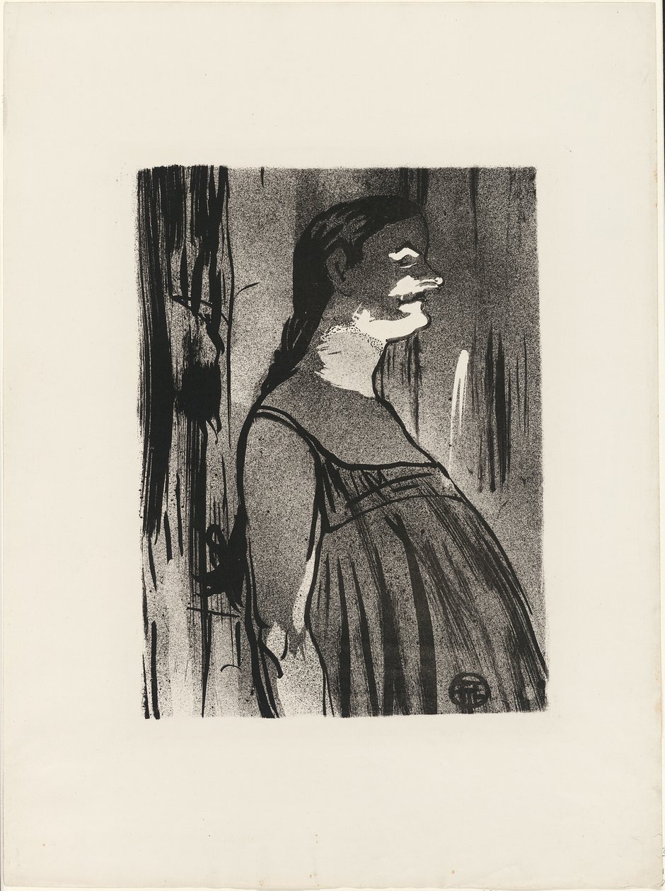 Madame Abdala, z Le Café-Concert autorstwa Henri de Toulouse Lautrec