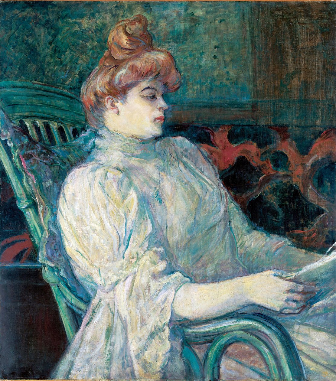 Madame Marthe X. w Bordeaux – Toulouse Lautrec, Henri, de (1864-1901) autorstwa Henri de Toulouse Lautrec