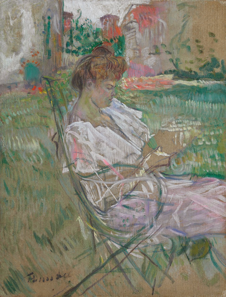 Madame Misia Natanson, 1897 autorstwa Henri de Toulouse Lautrec