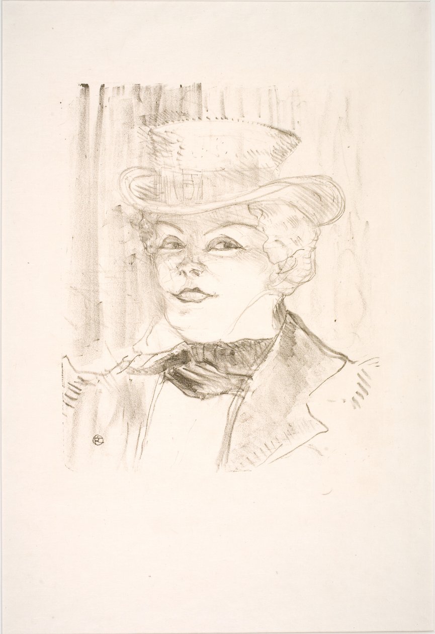 Madame Rejane autorstwa Henri de Toulouse Lautrec