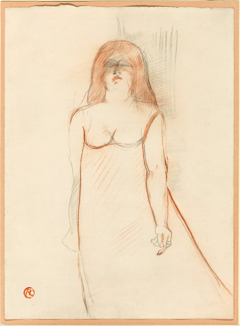 panna Cocyte autorstwa Henri de Toulouse Lautrec