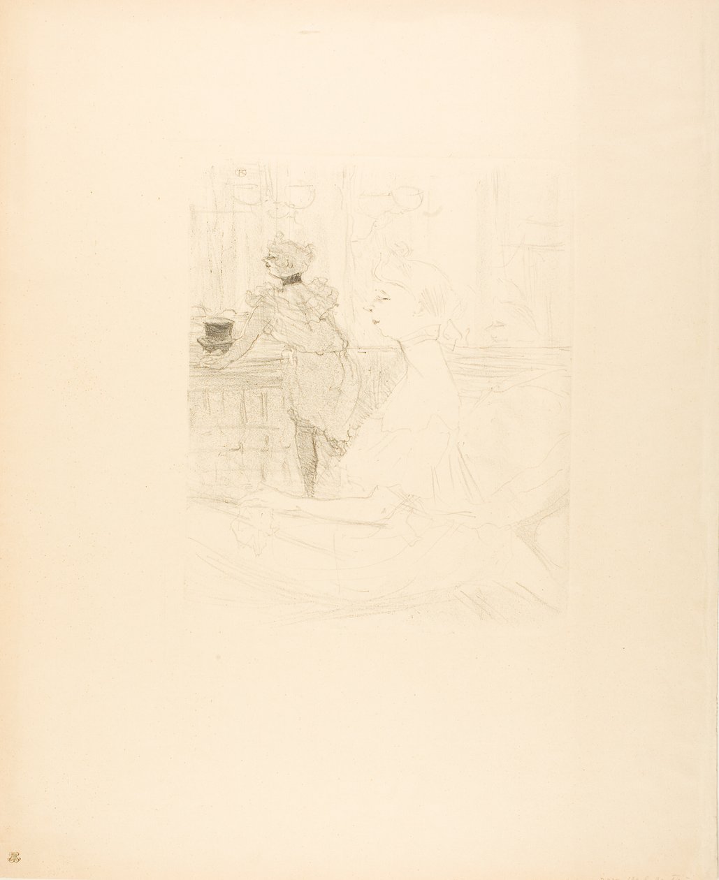 panna Leconte autorstwa Henri de Toulouse Lautrec
