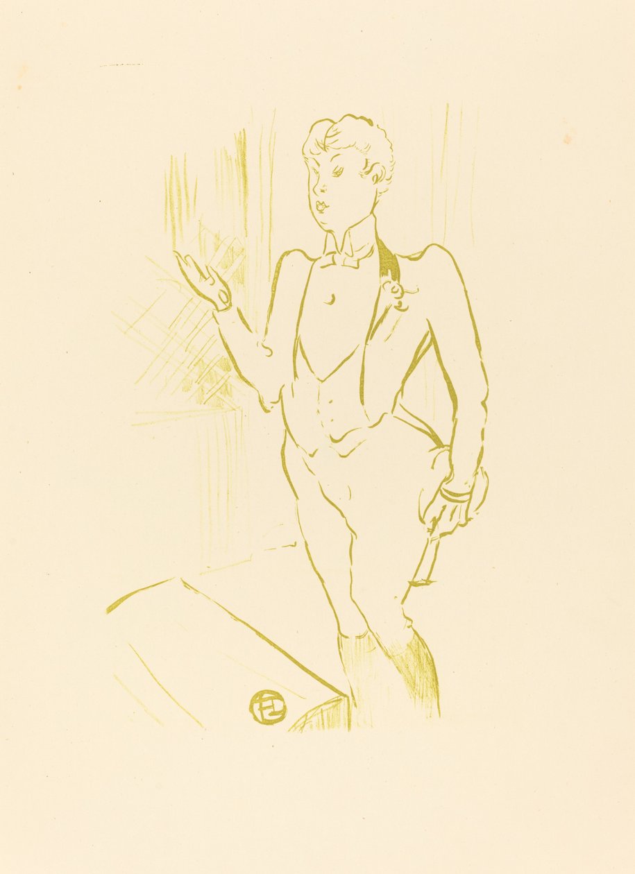 Mary Hamilton autorstwa Henri de Toulouse Lautrec