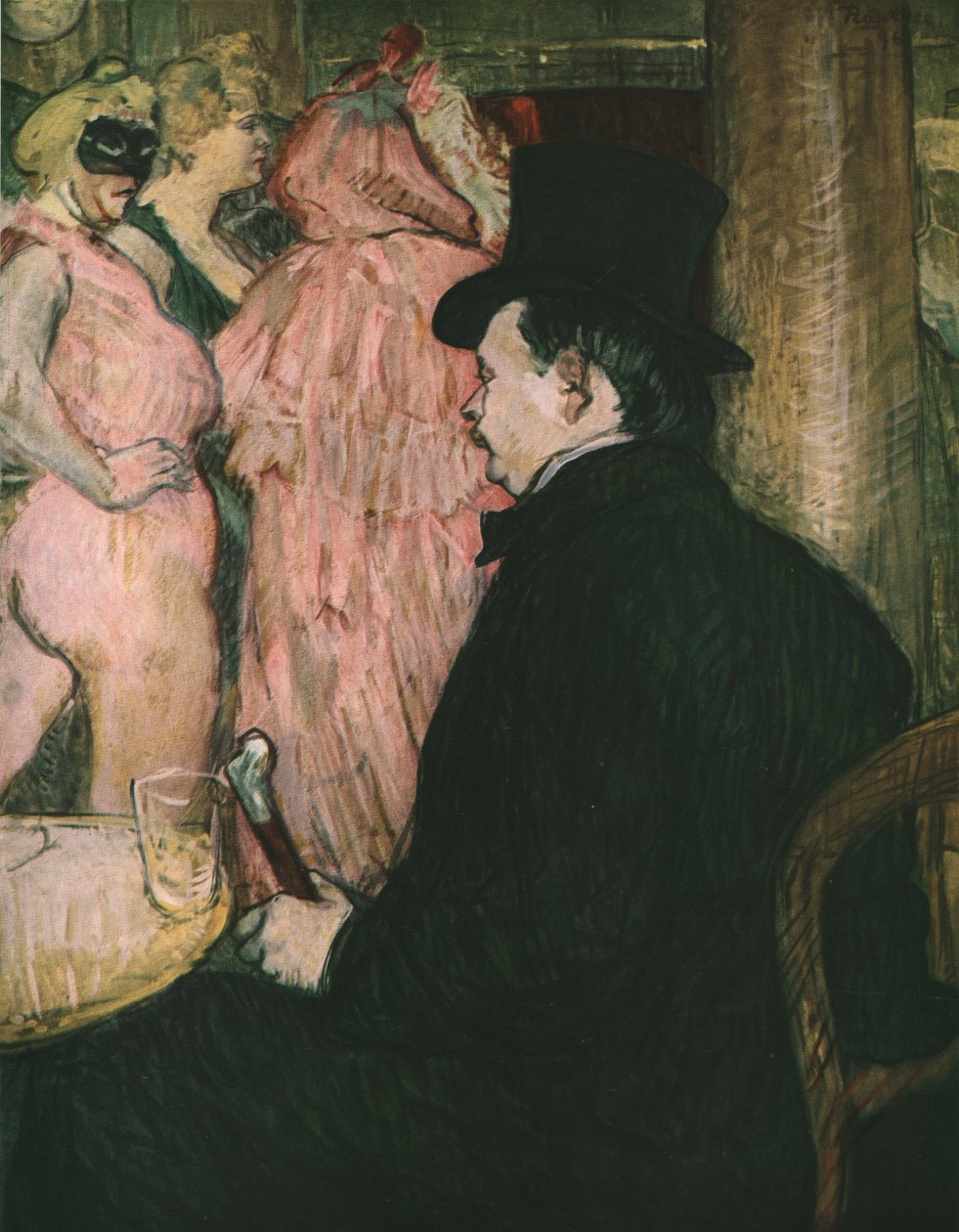 „Maxime Dethomas”, 1896, 1952. autorstwa Henri de Toulouse Lautrec