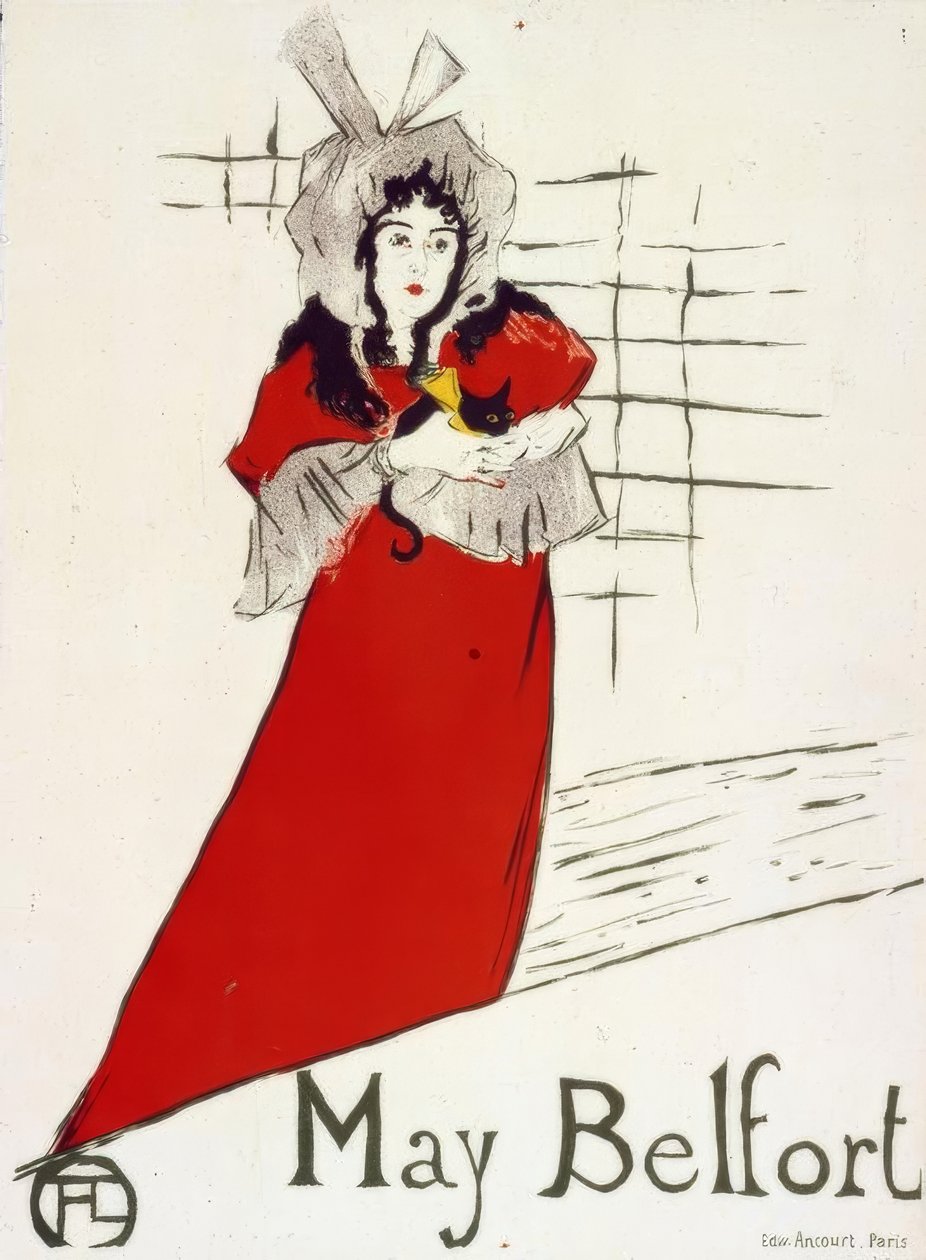 Maj Belfort autorstwa Henri de Toulouse Lautrec