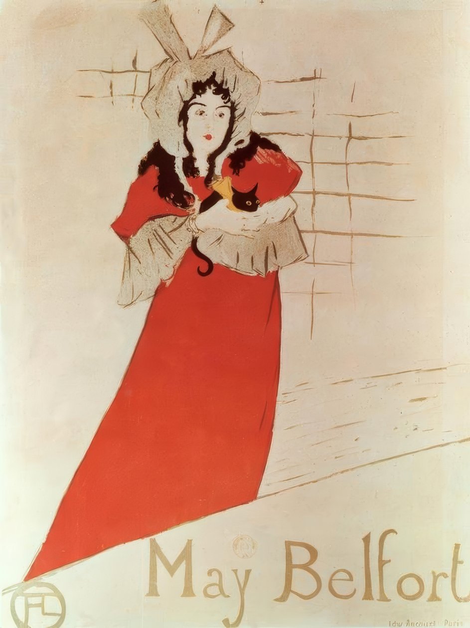 Maj Belfort autorstwa Henri de Toulouse Lautrec