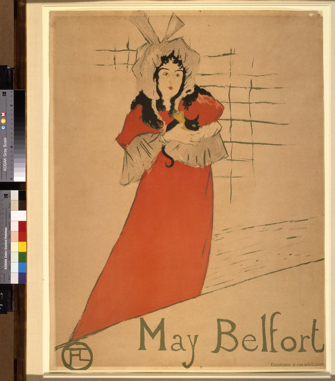 Maj Belfort, 1895 autorstwa Henri de Toulouse Lautrec