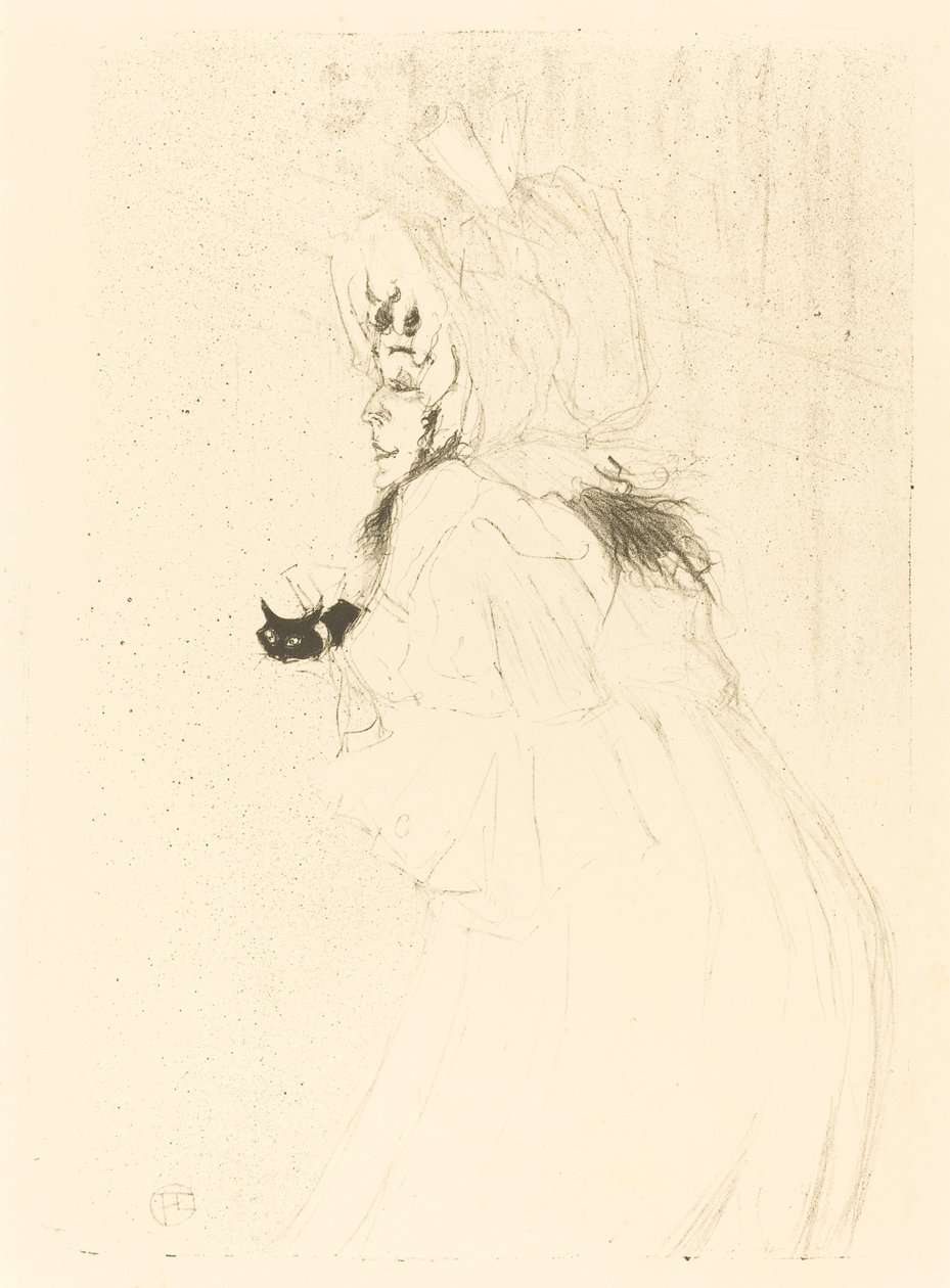 Ukłony w May Belfort (Miss May Belfort) autorstwa Henri de Toulouse Lautrec