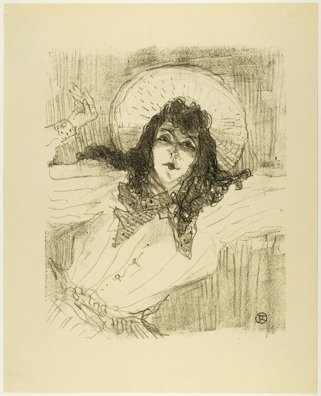 May Belfort, z Treize Litographies autorstwa Henri de Toulouse Lautrec