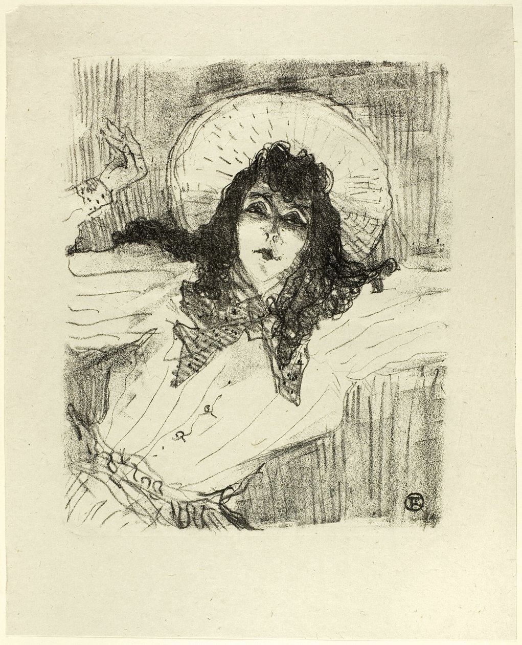 May Belfort, z Treize Litographies autorstwa Henri de Toulouse Lautrec