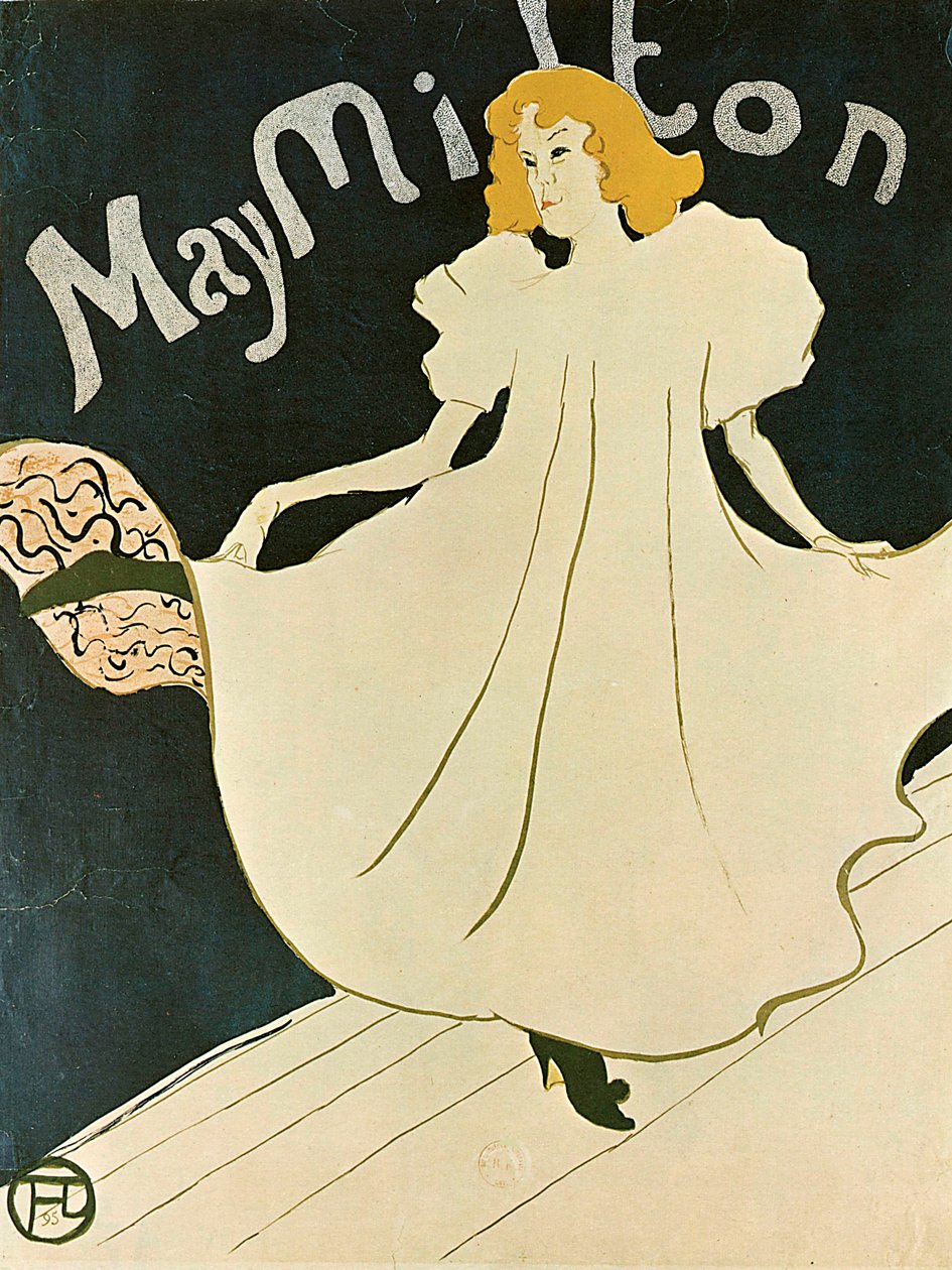 Maj Milton, 1895. autorstwa Henri de Toulouse Lautrec
