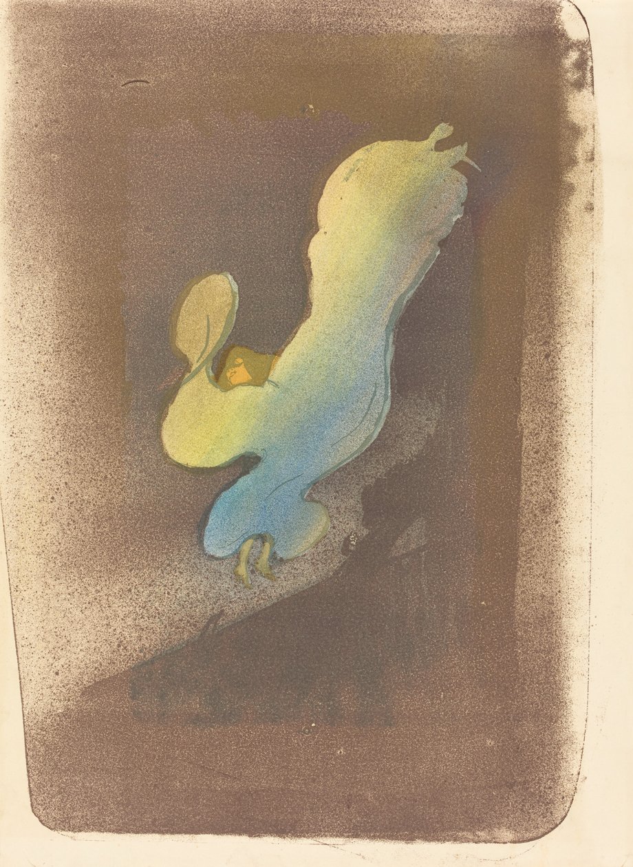 Panna Loïe Fuller autorstwa Henri de Toulouse Lautrec
