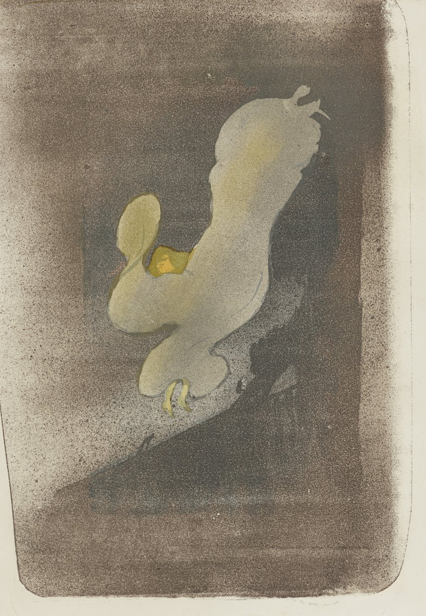 Panna Loïe Fuller, 1893 autorstwa Henri de Toulouse Lautrec