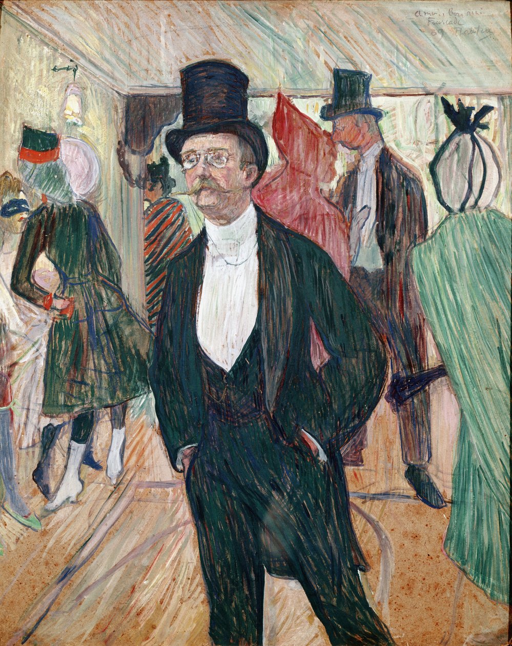 Pan Czwórka autorstwa Henri de Toulouse Lautrec
