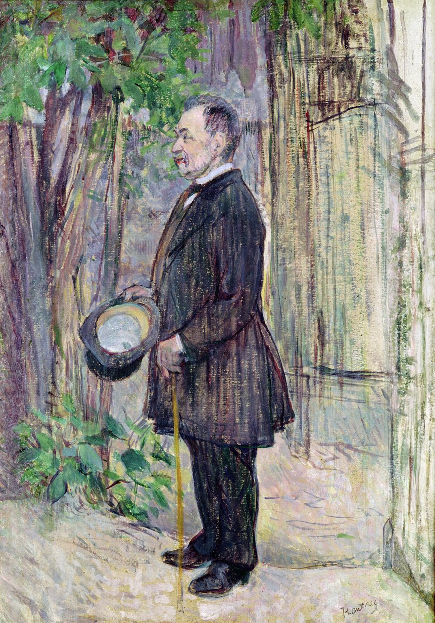 Monsieur Henry Dihau, 1891 autorstwa Henri de Toulouse Lautrec