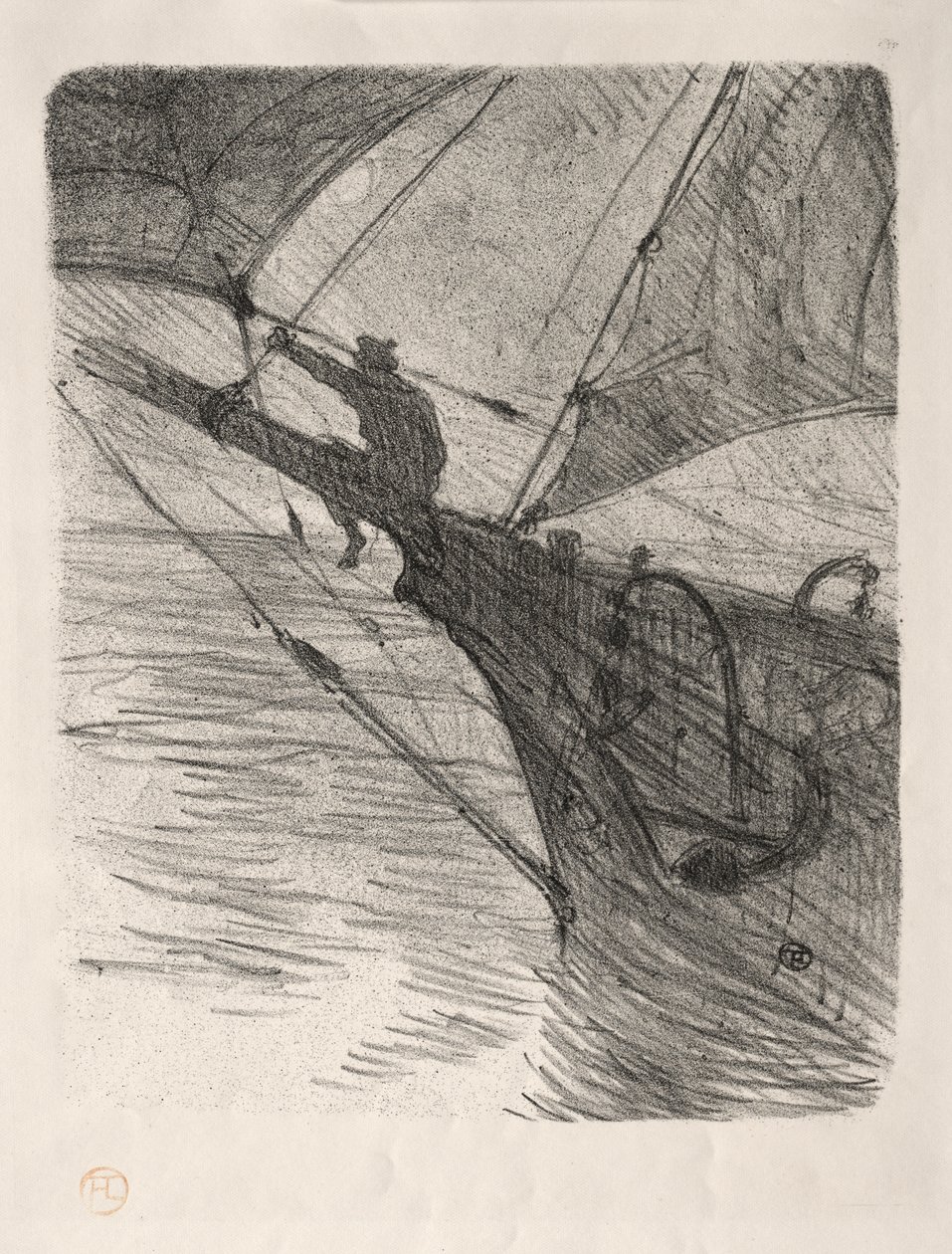 Oceano Nox autorstwa Henri de Toulouse Lautrec