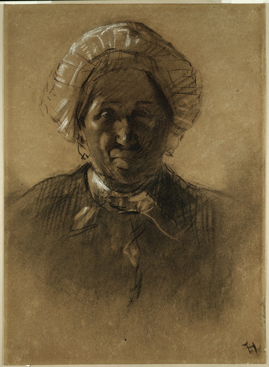 Staruszka autorstwa Henri de Toulouse Lautrec
