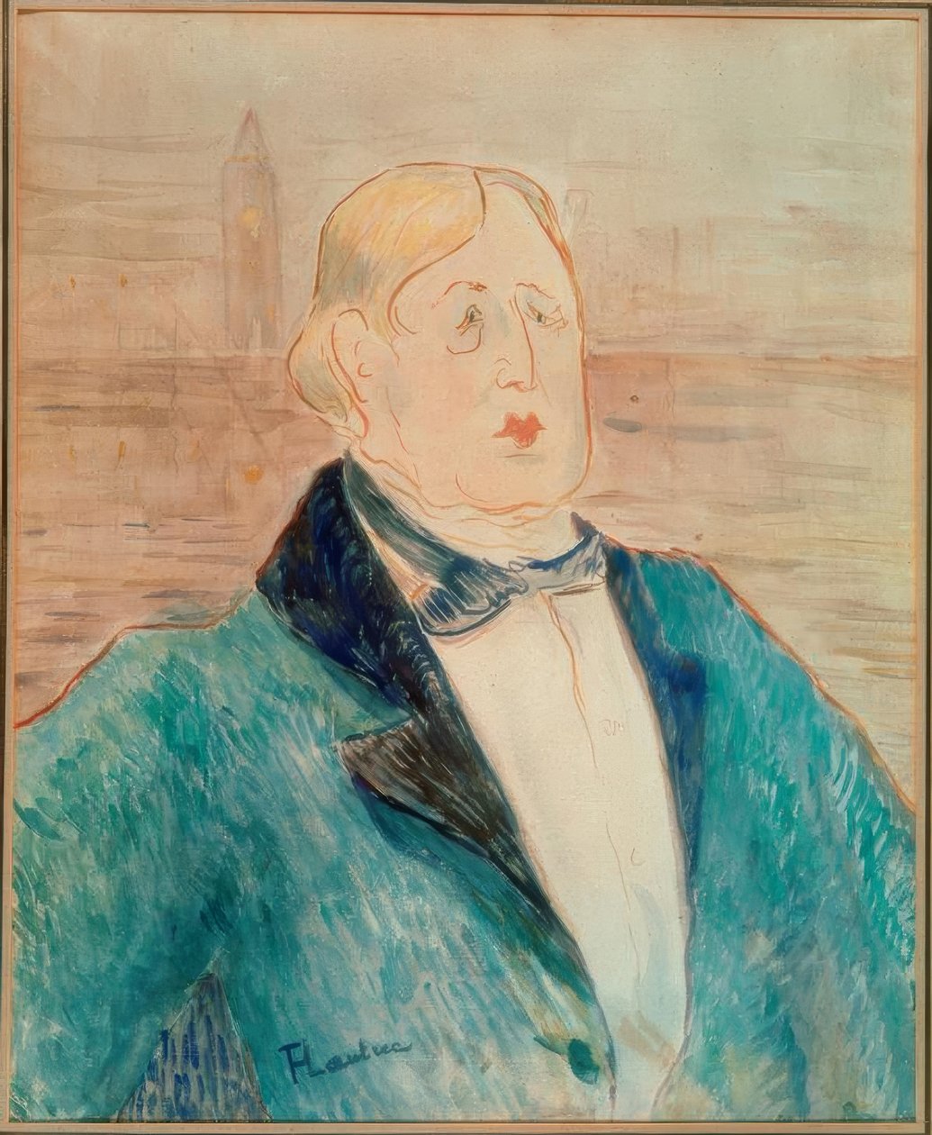 Oscar Wilde autorstwa Henri de Toulouse Lautrec