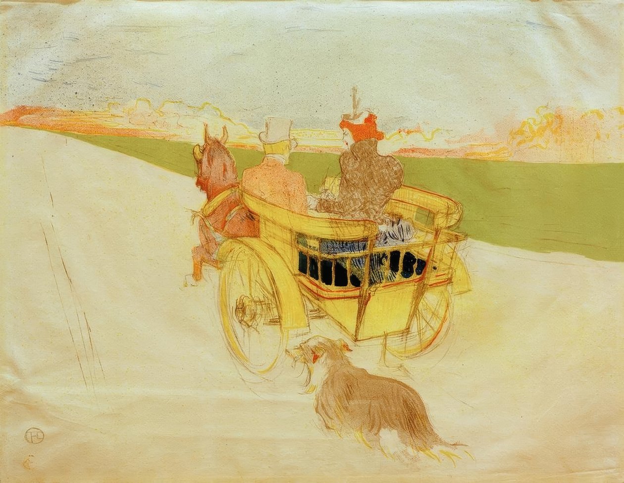Partia kampanii autorstwa Henri de Toulouse Lautrec