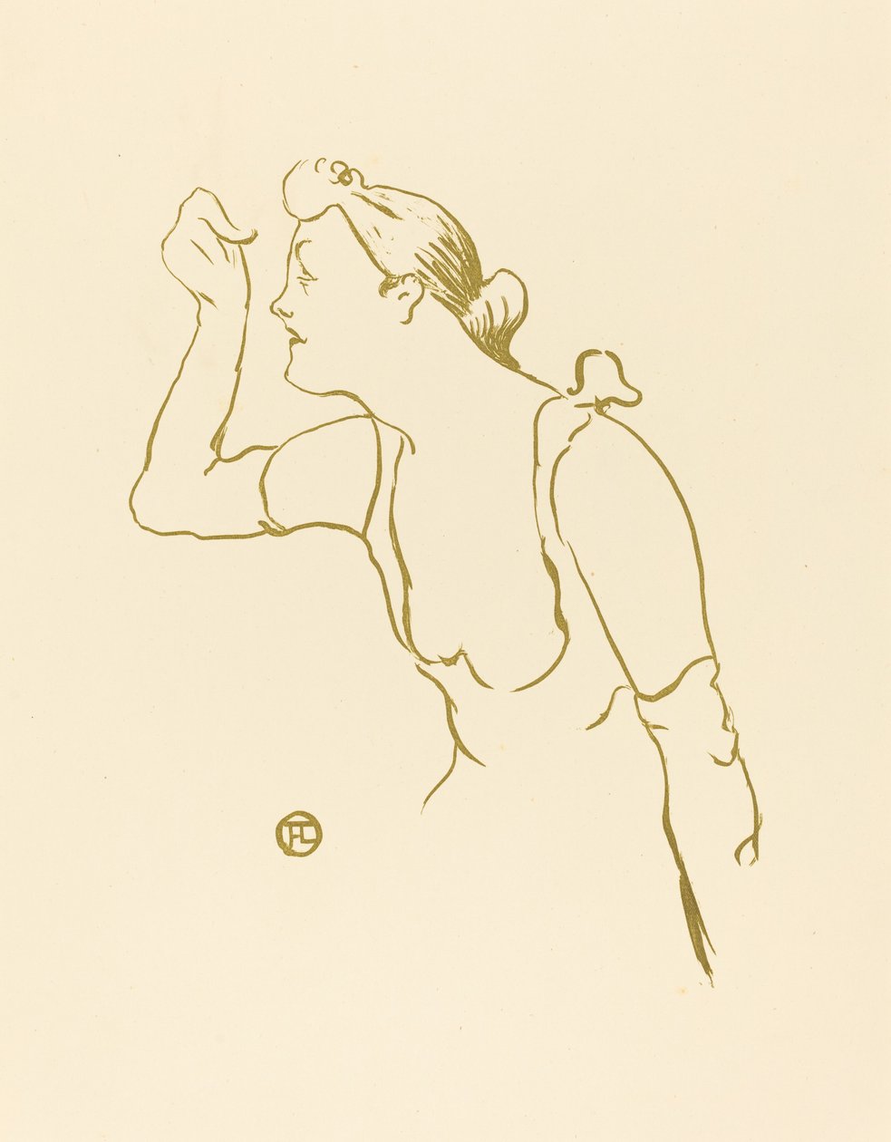 Paula Brebion autorstwa Henri de Toulouse Lautrec