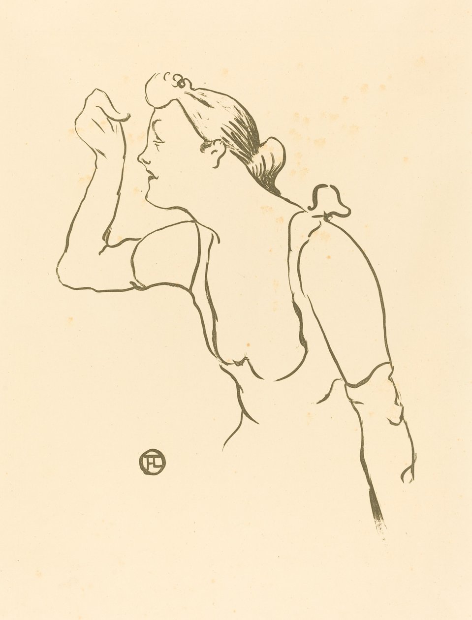 Paula Brebion autorstwa Henri de Toulouse Lautrec