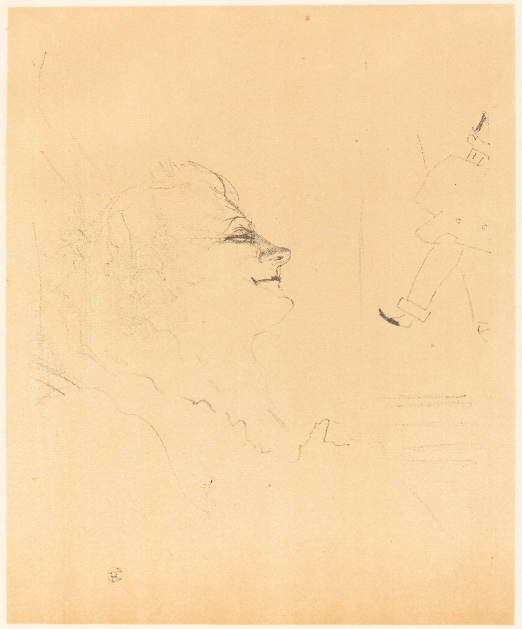 Zły autorstwa Henri de Toulouse Lautrec
