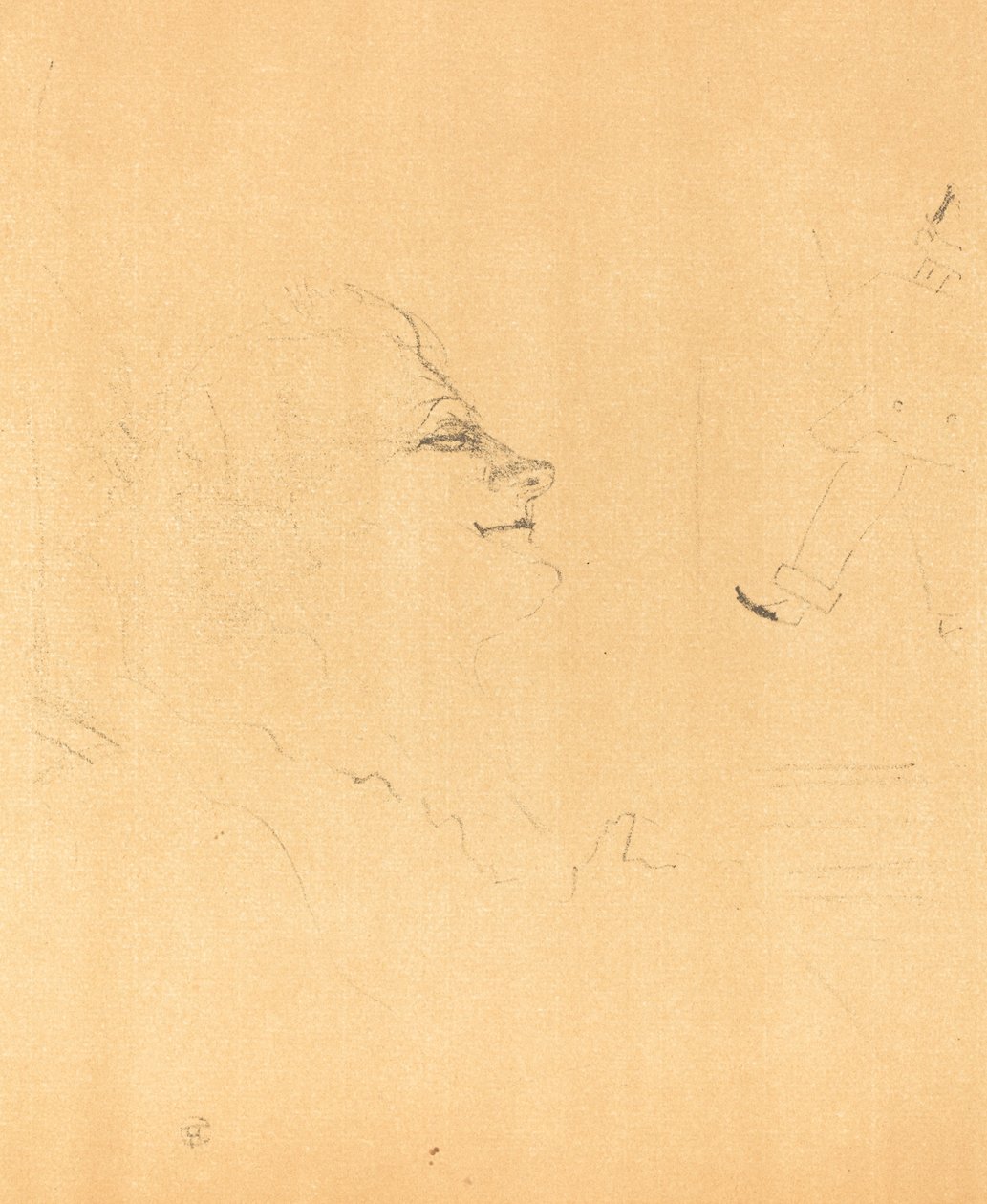 Zły, 1898. autorstwa Henri de Toulouse Lautrec