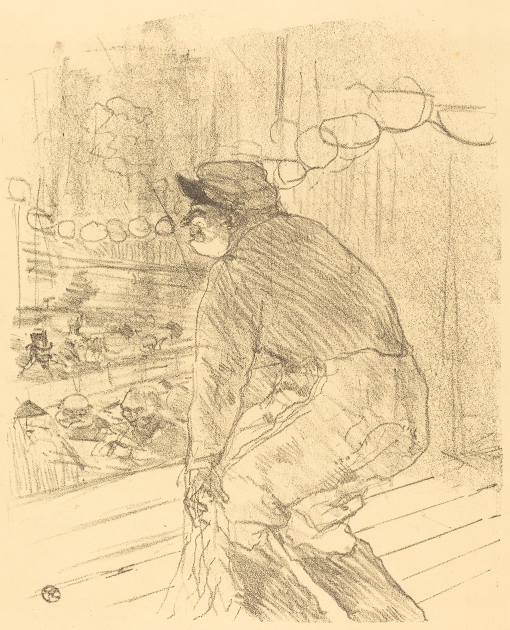 Polin, 1896. autorstwa Henri de Toulouse Lautrec