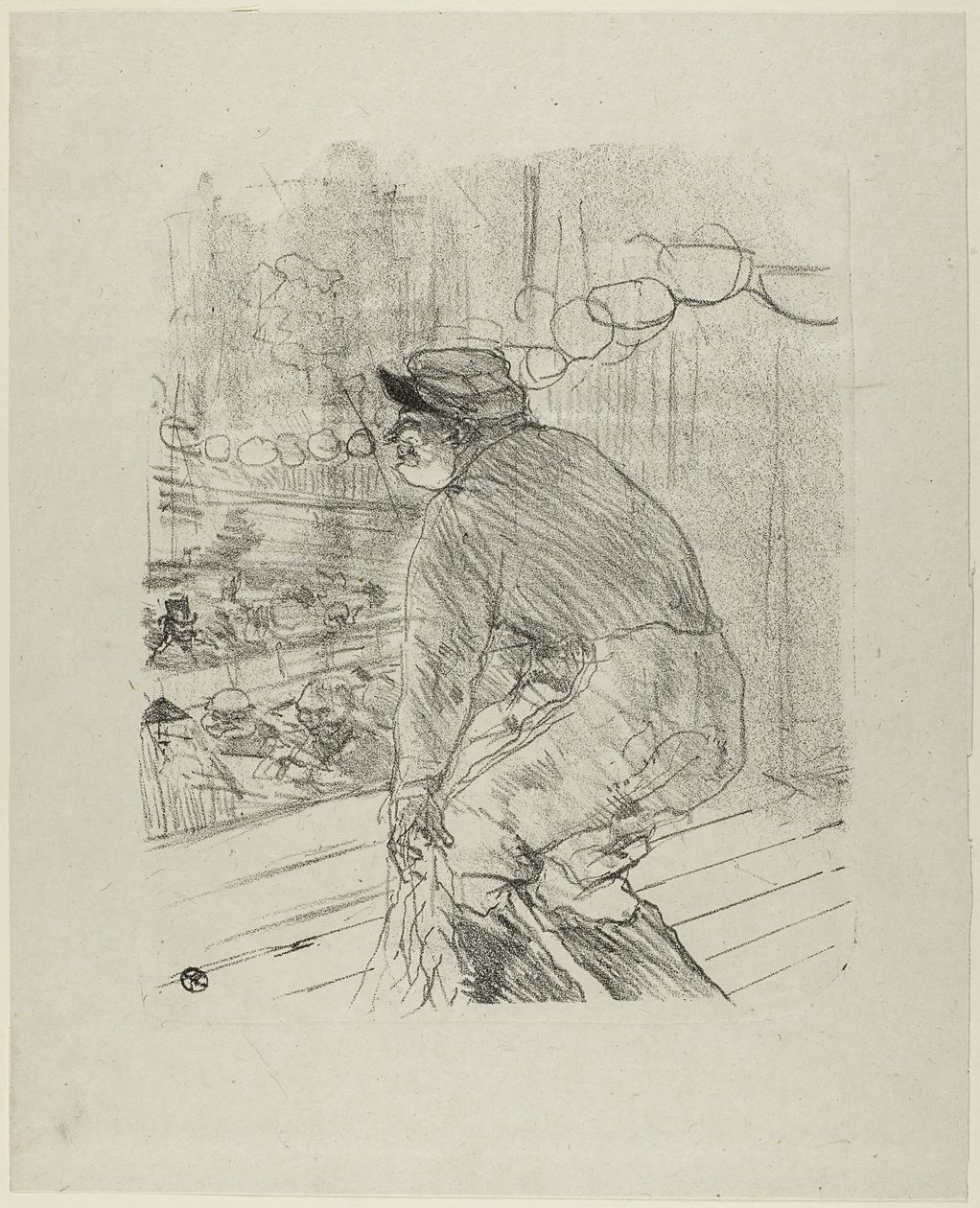 Polin, z Treize Litographies autorstwa Henri de Toulouse Lautrec