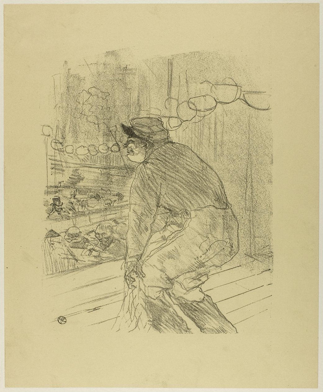 Polin, z Treize Litographies autorstwa Henri de Toulouse Lautrec