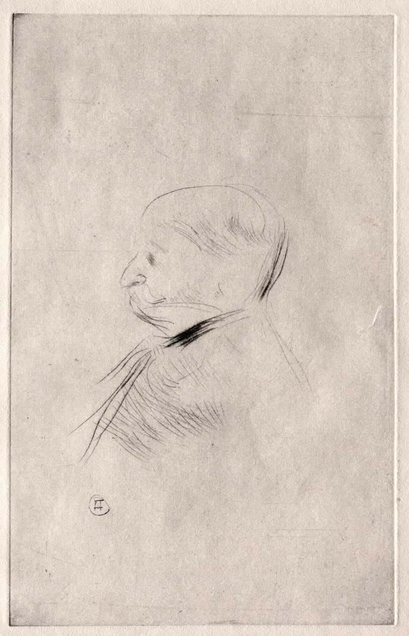Portret pana X., 1898 r. autorstwa Henri de Toulouse Lautrec