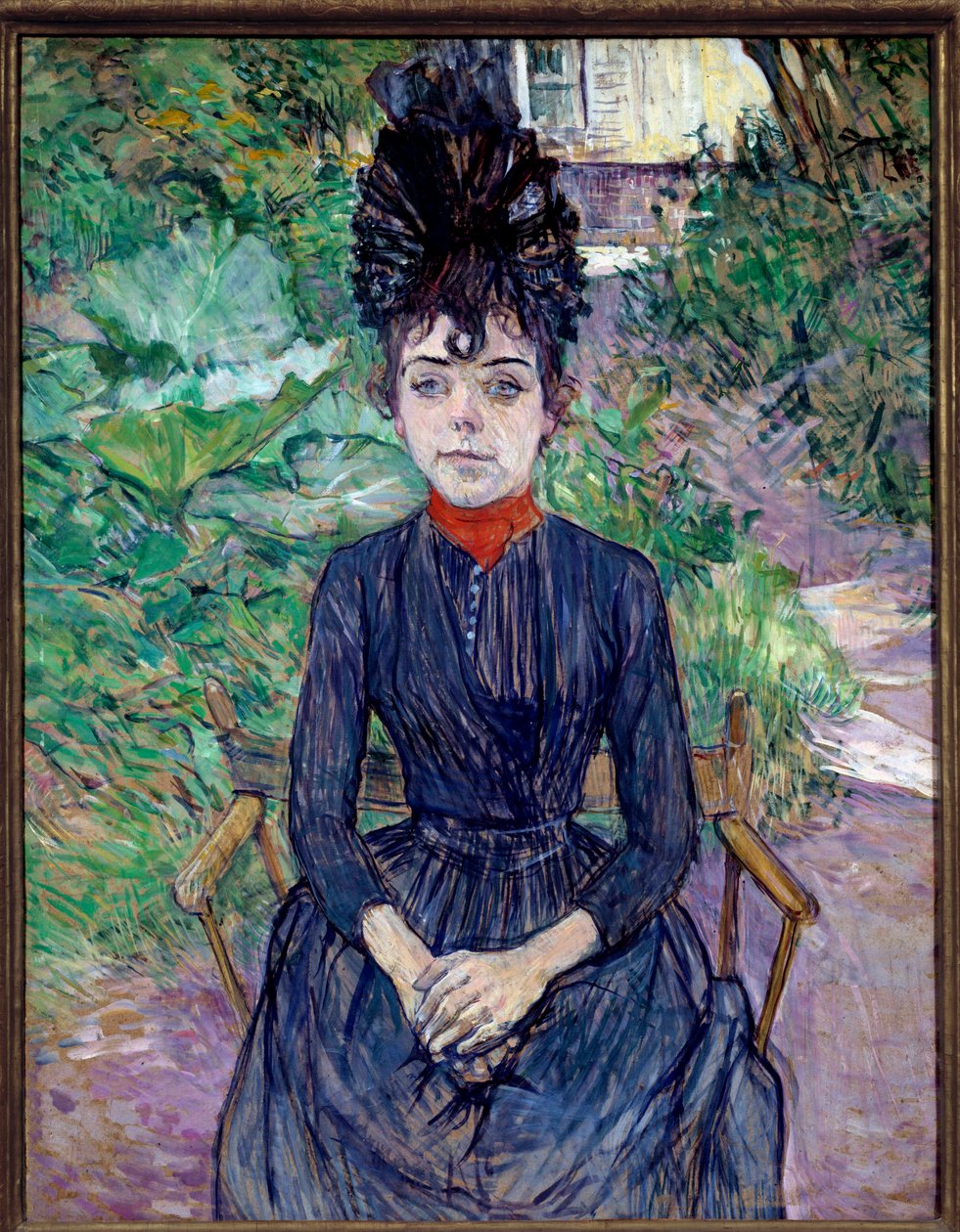 Portret Justine Dieuhl Obraz autorstwa Henri de Toulouse Lautrec (1864-1901) 1891 Nd. 0,74x0,58 m Paryż, musee d