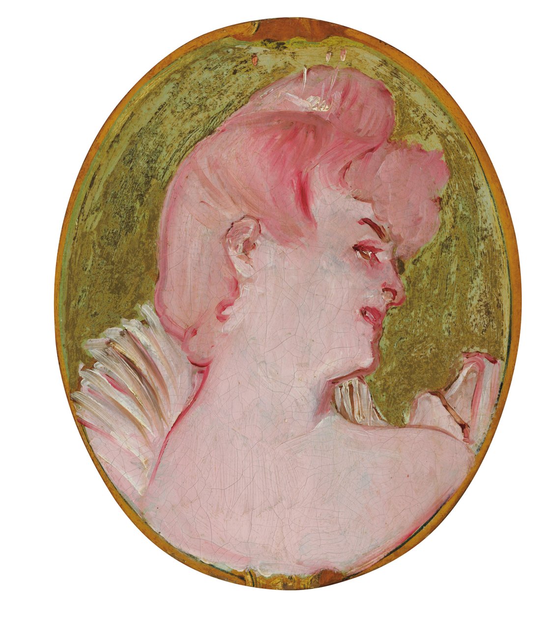 Portret kobiety autorstwa Henri de Toulouse Lautrec