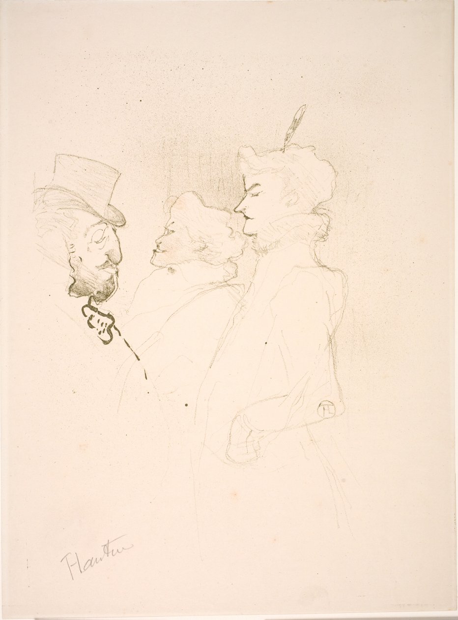 Dlaczego nie? ...Raz nie jest zwyczajem autorstwa Henri de Toulouse Lautrec