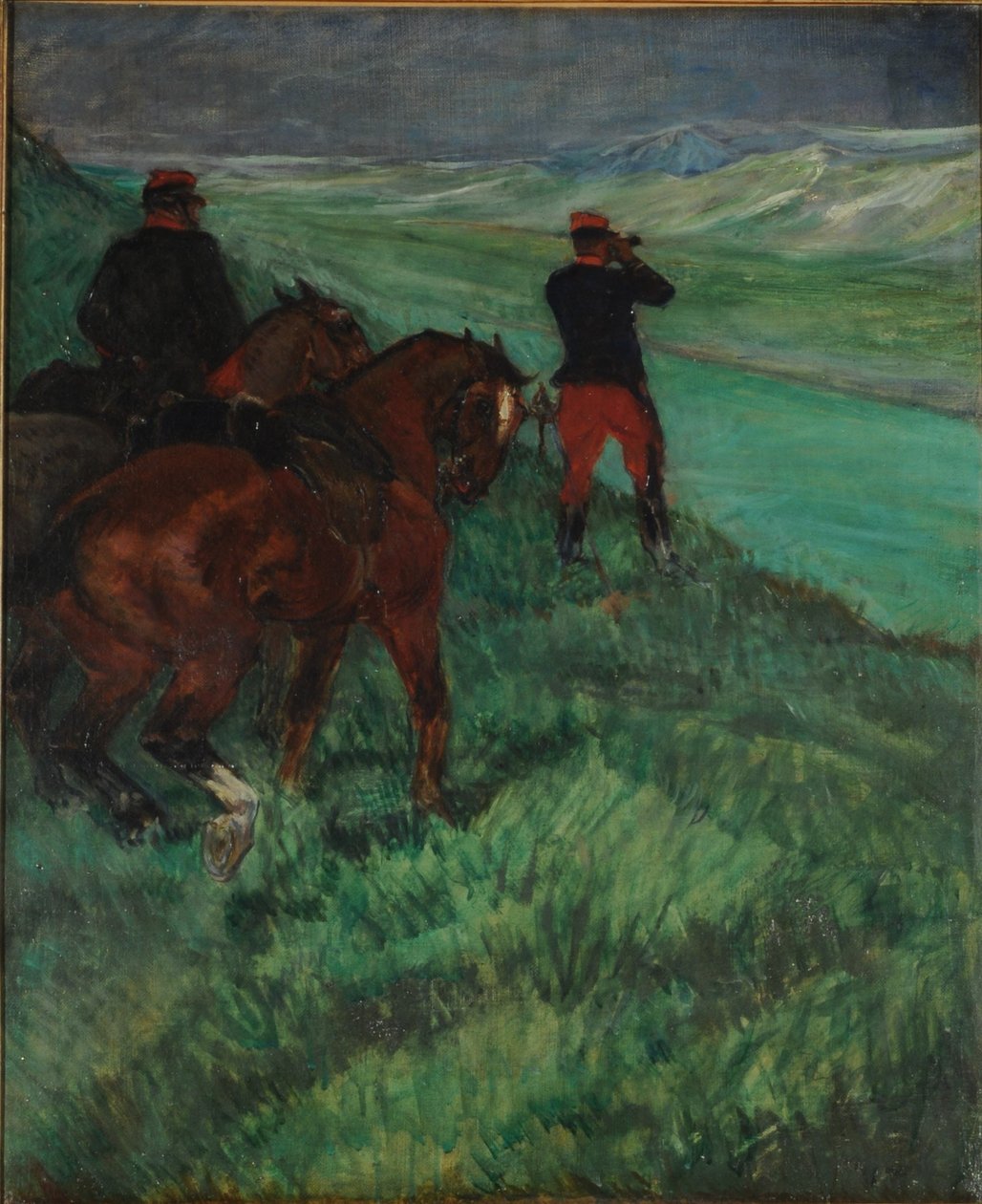 Oficer Rezerwy autorstwa Henri de Toulouse Lautrec