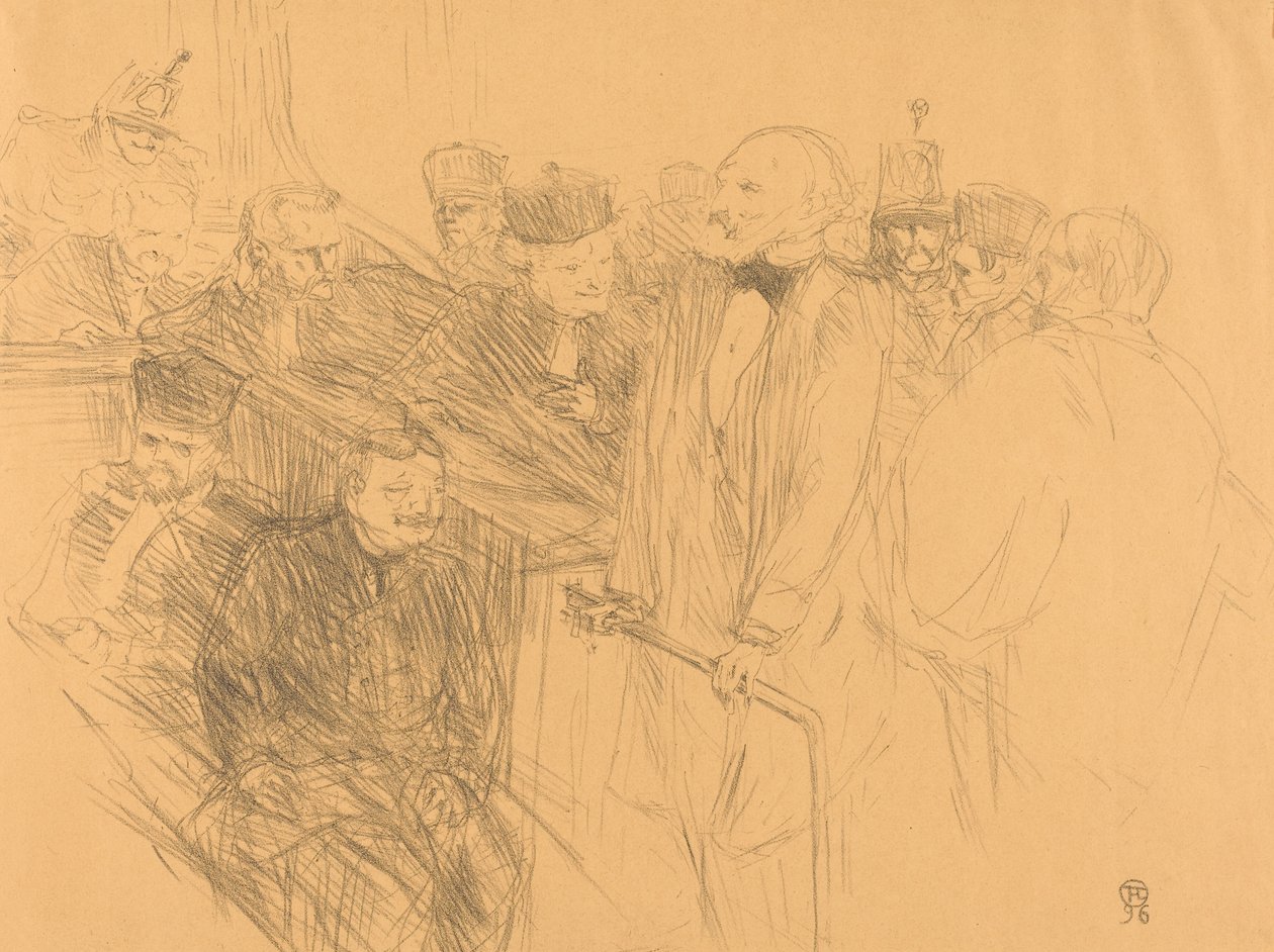 Osadzanie ribota Osadzanie ribota, 1896. autorstwa Henri de Toulouse Lautrec