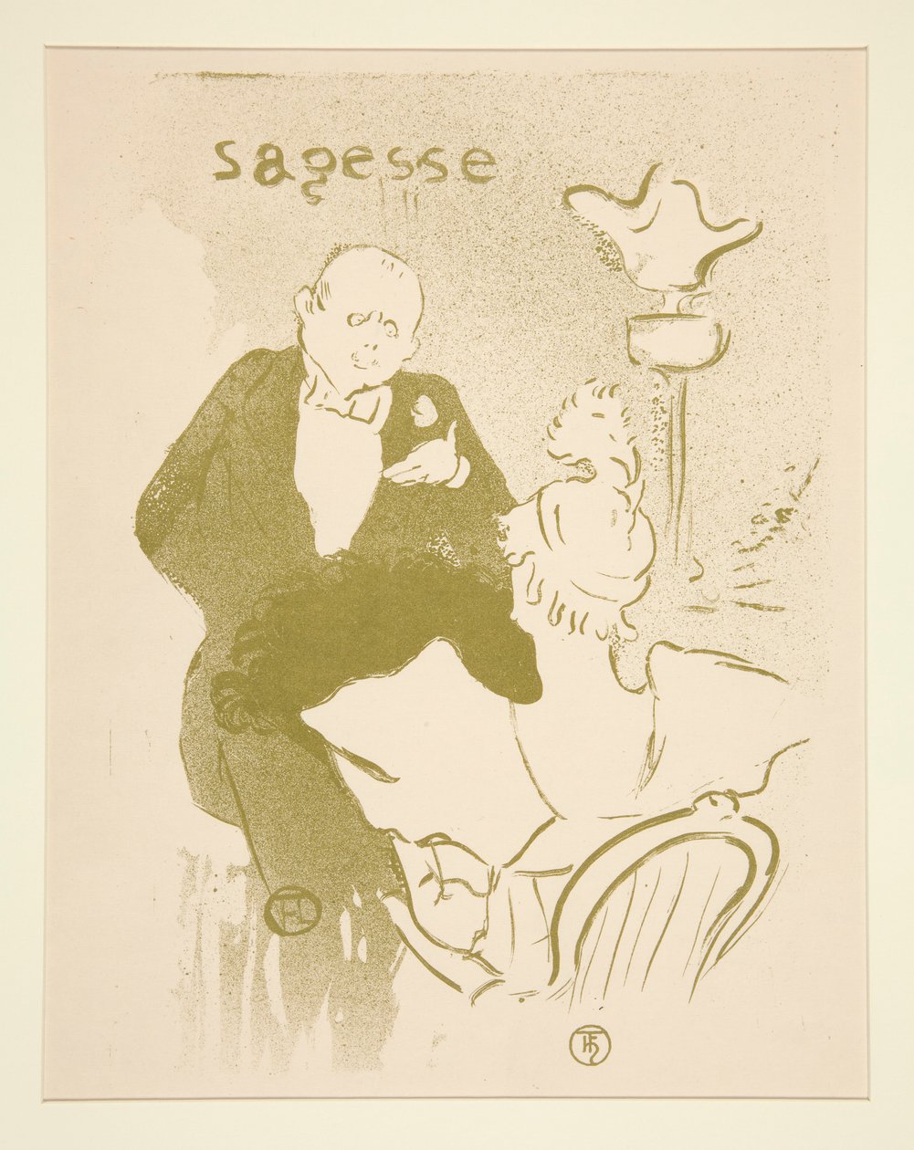 Mądrość autorstwa Henri de Toulouse Lautrec
