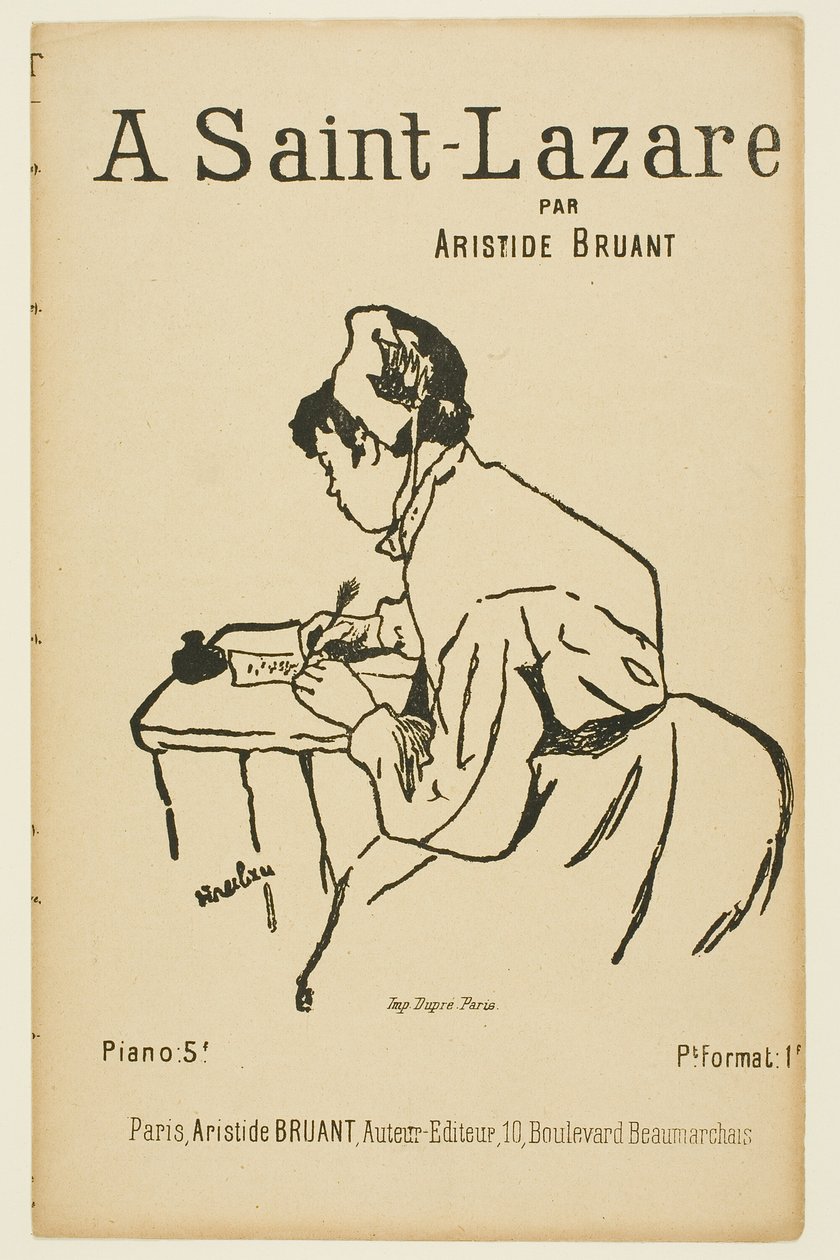 W Saint Lazare autorstwa Henri de Toulouse Lautrec