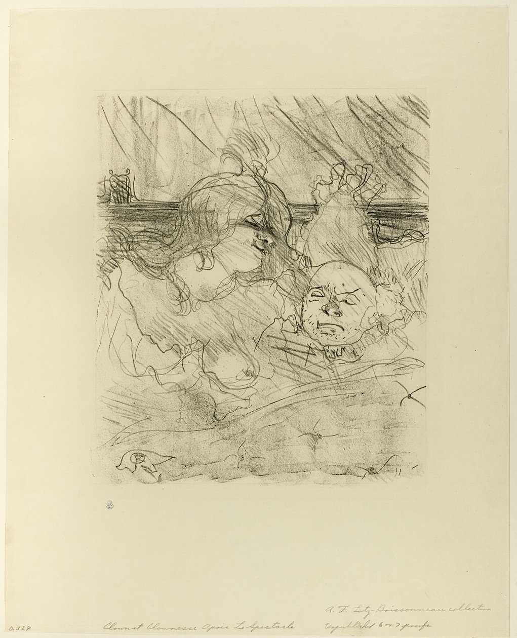 Uwodzenie autorstwa Henri de Toulouse Lautrec