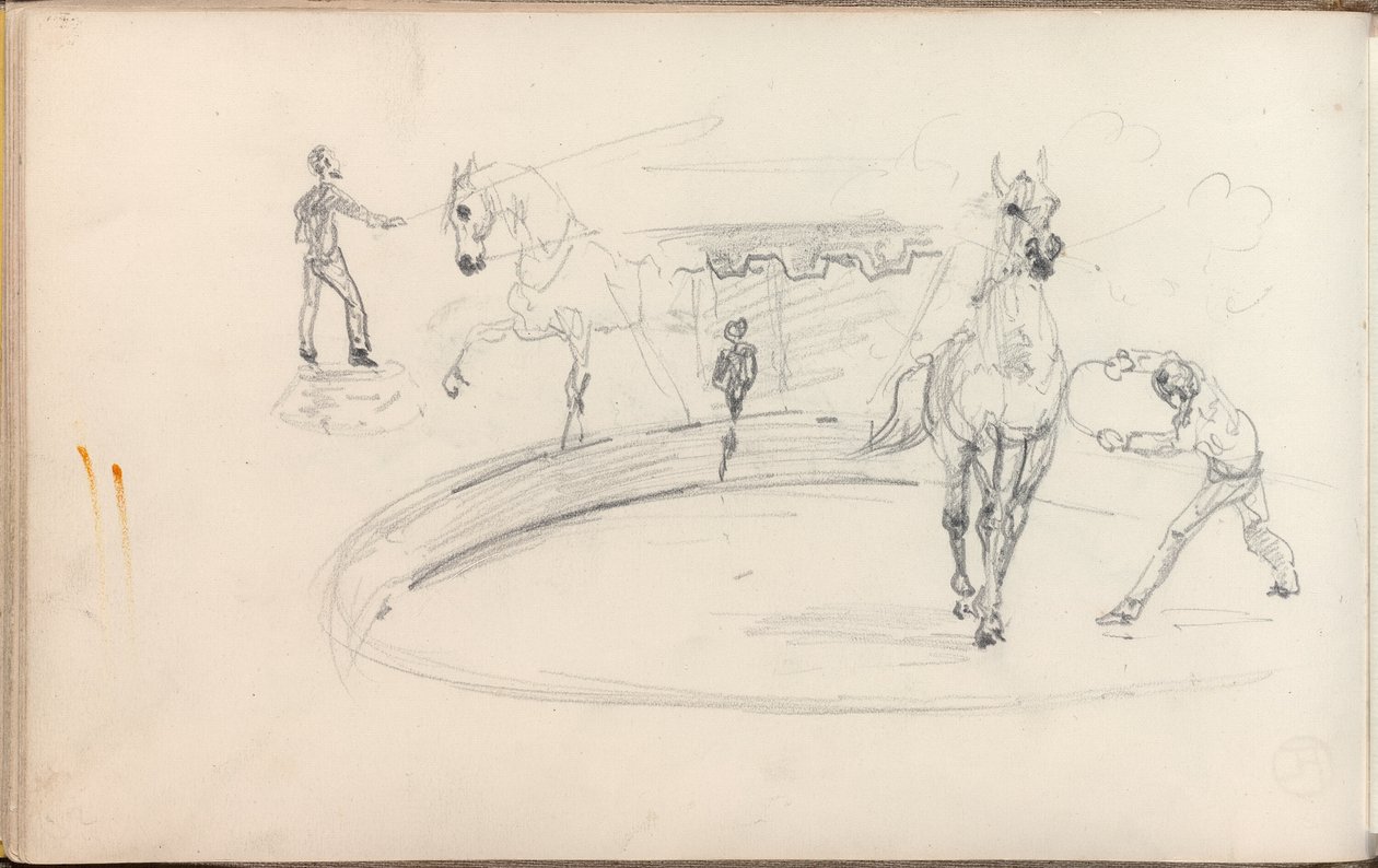 Szkicownik, 1880 autorstwa Henri de Toulouse Lautrec