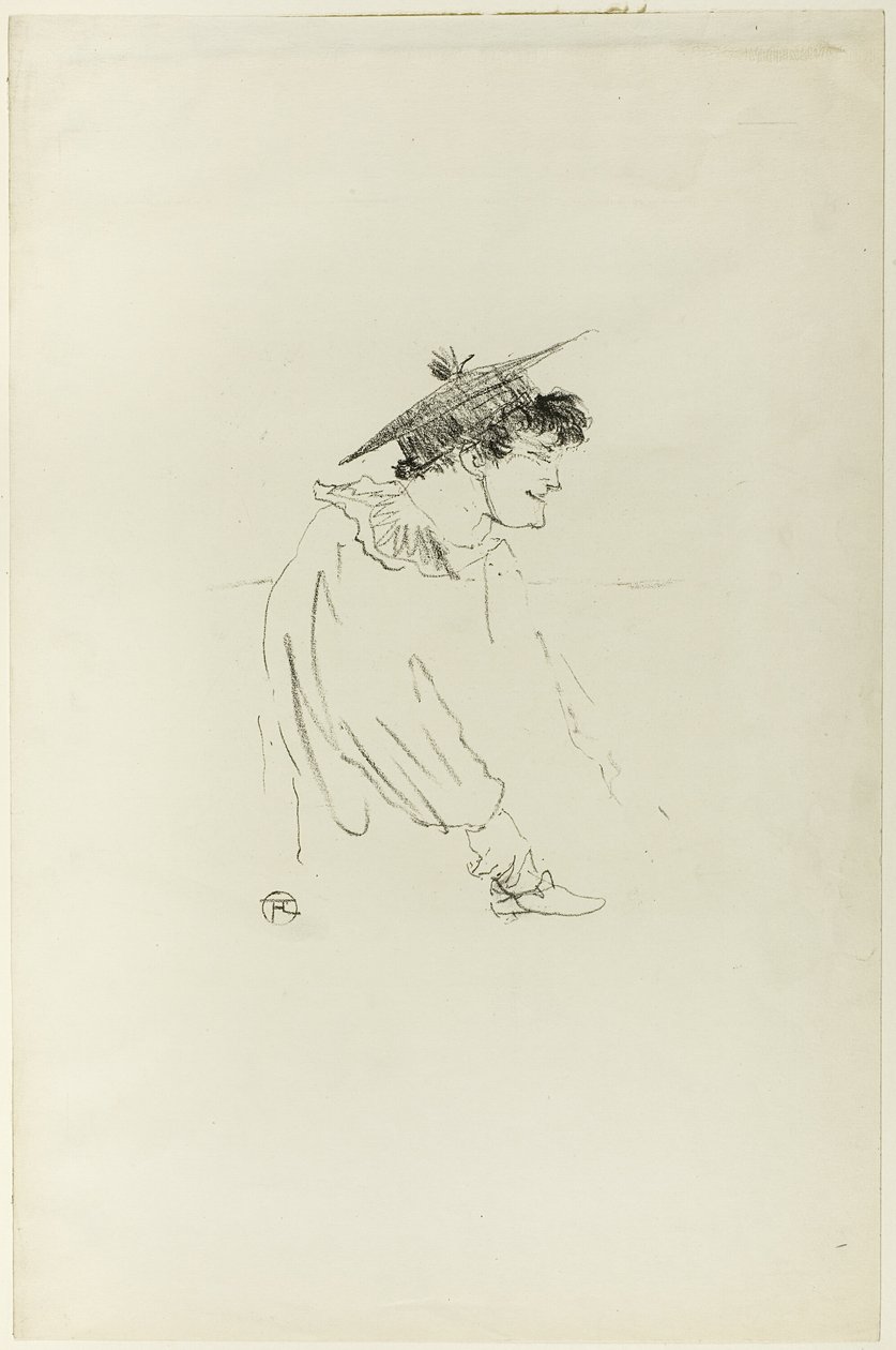 Mała Angielka (panna Dolly) autorstwa Henri de Toulouse Lautrec