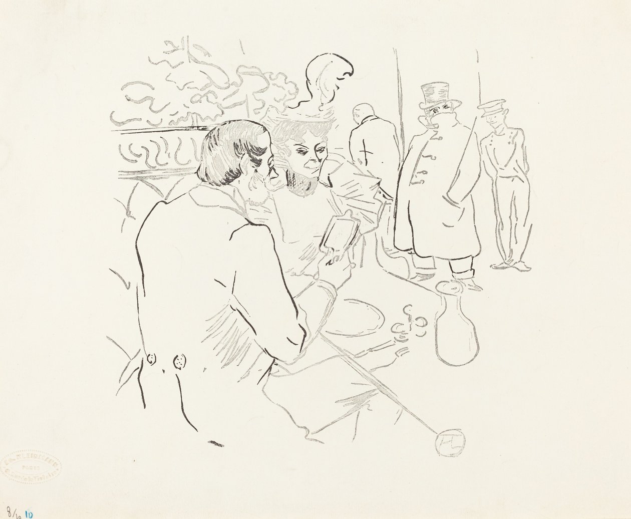 Snobizm, 1895. autorstwa Henri de Toulouse Lautrec
