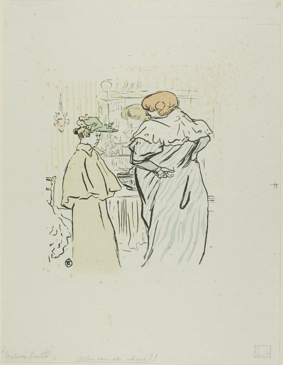 Więc jesteś doświadczony autorstwa Henri de Toulouse Lautrec