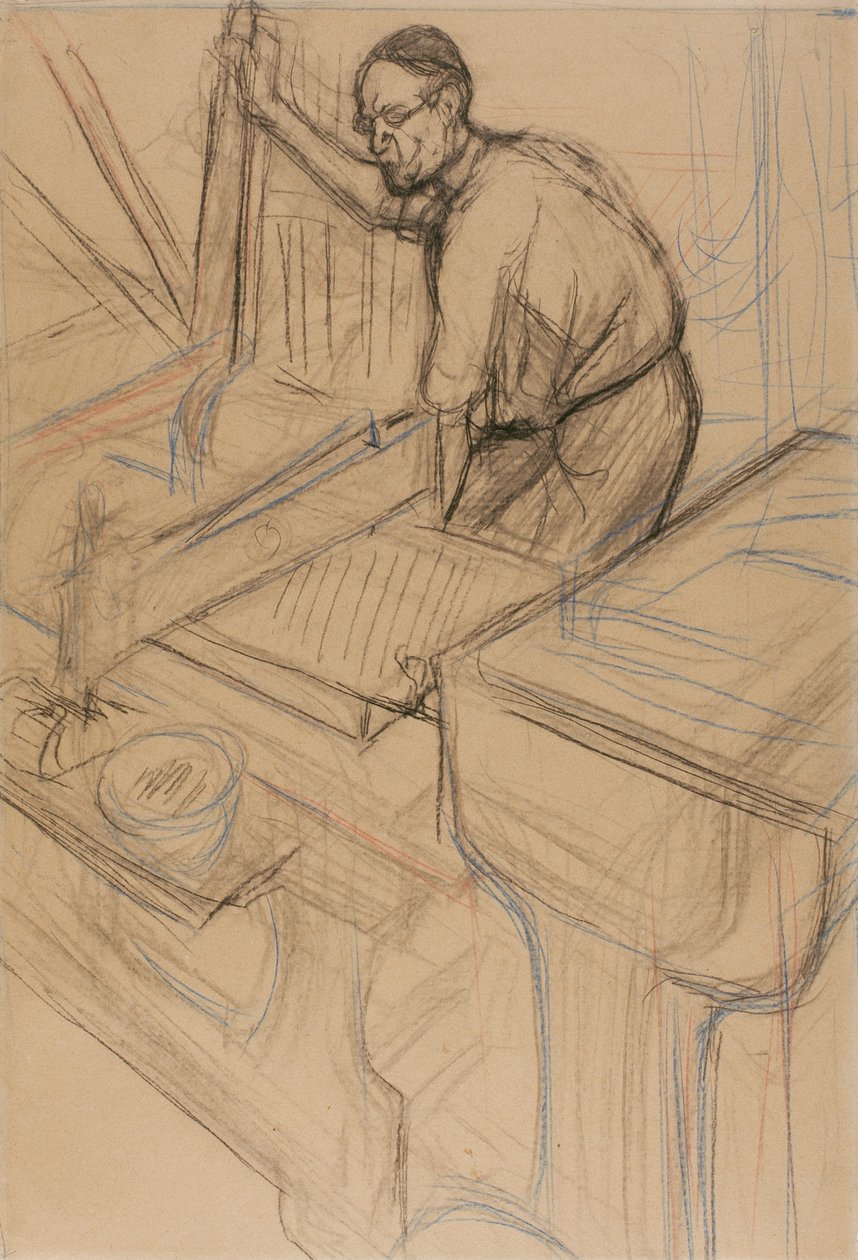 Studium, ok.1893 autorstwa Henri de Toulouse Lautrec