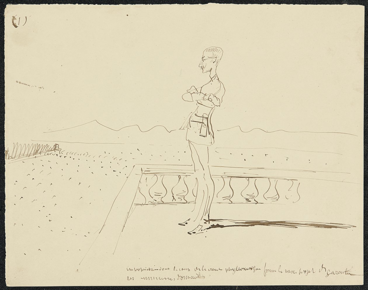 Zanurzenie, 1881 autorstwa Henri de Toulouse Lautrec