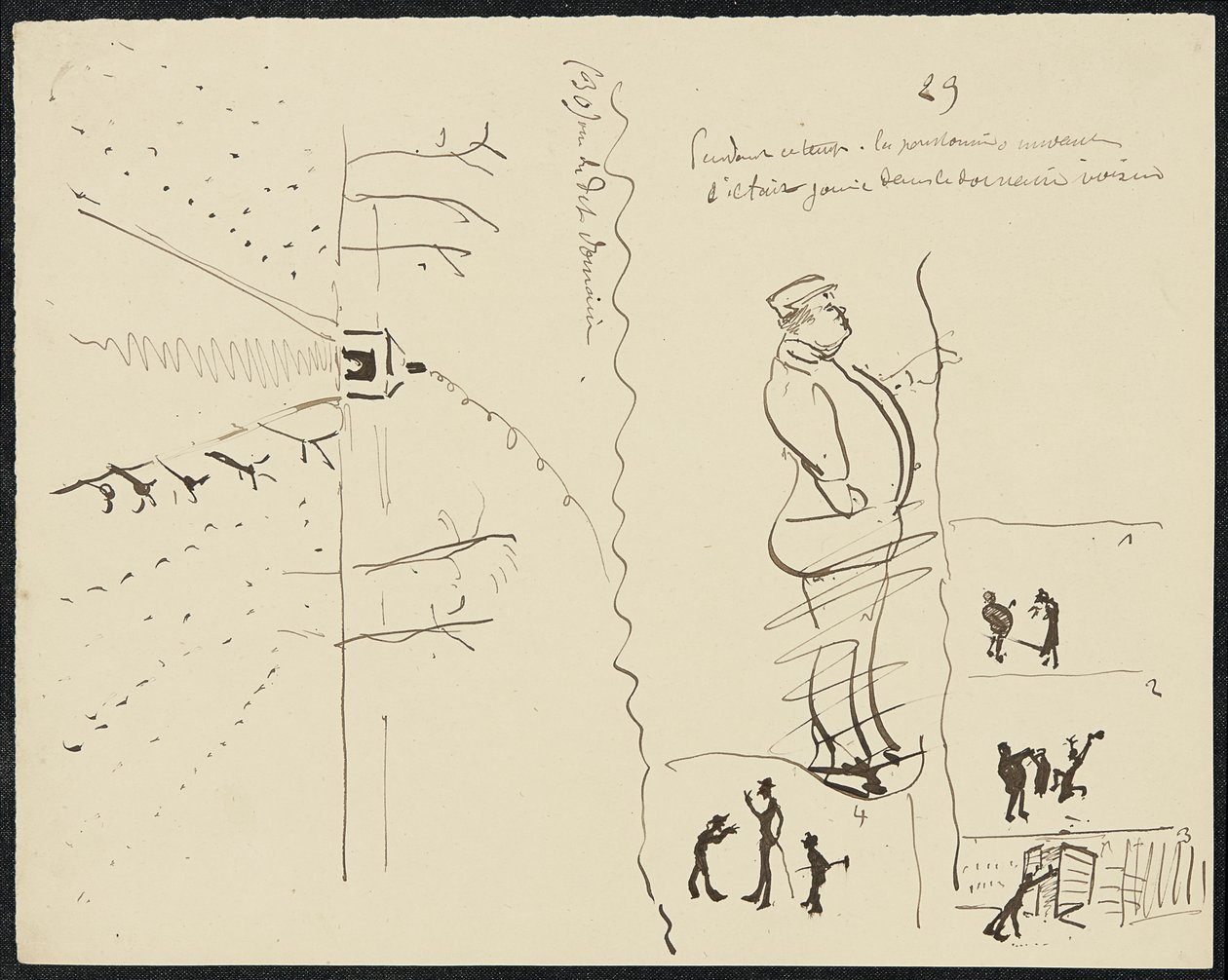 Zanurzenie, 1881 autorstwa Henri de Toulouse Lautrec