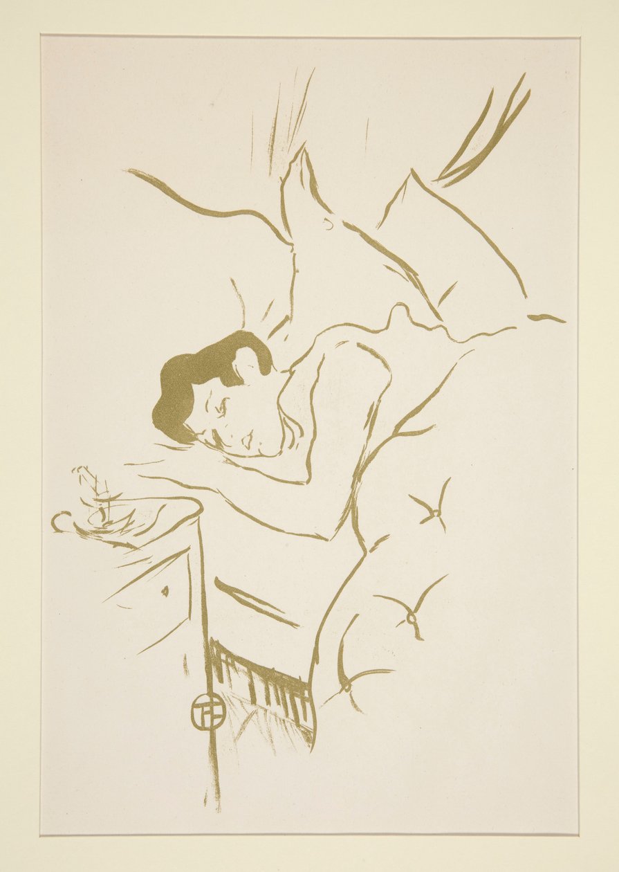Ta bouche (Twoje usta) autorstwa Henri de Toulouse Lautrec