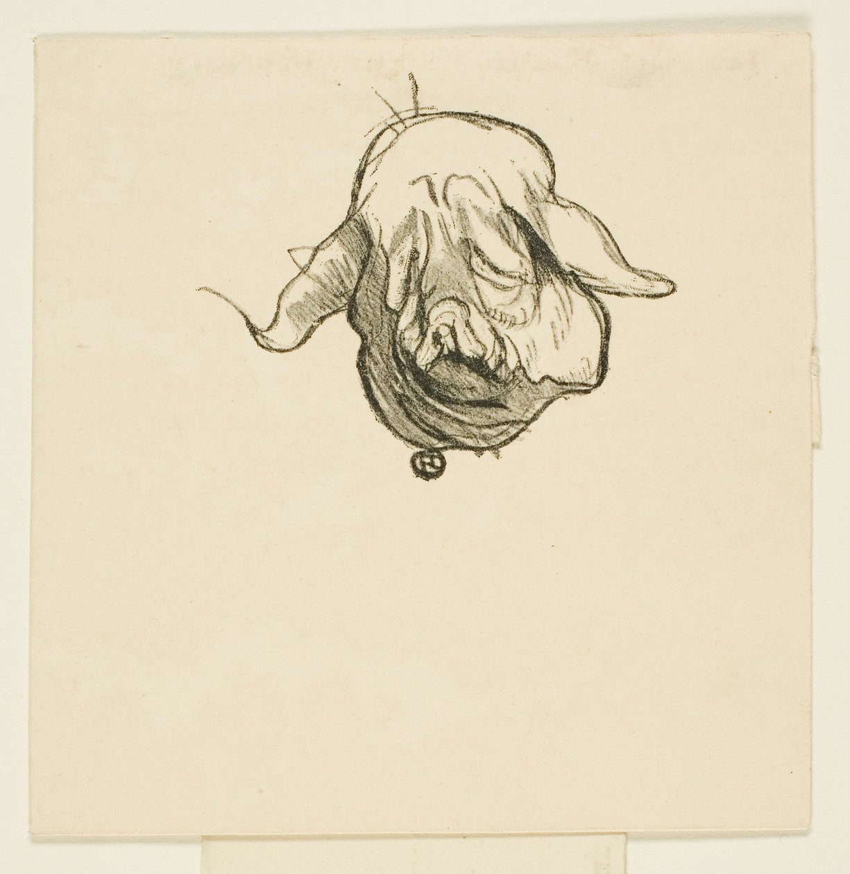 Końcówka z U stóp Synaju autorstwa Henri de Toulouse Lautrec